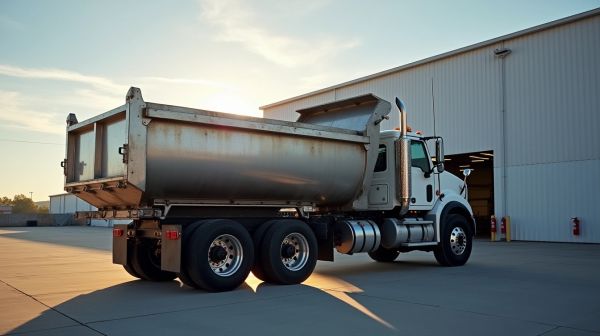 Évacuez vos matériaux facilement avec une location de camion benne